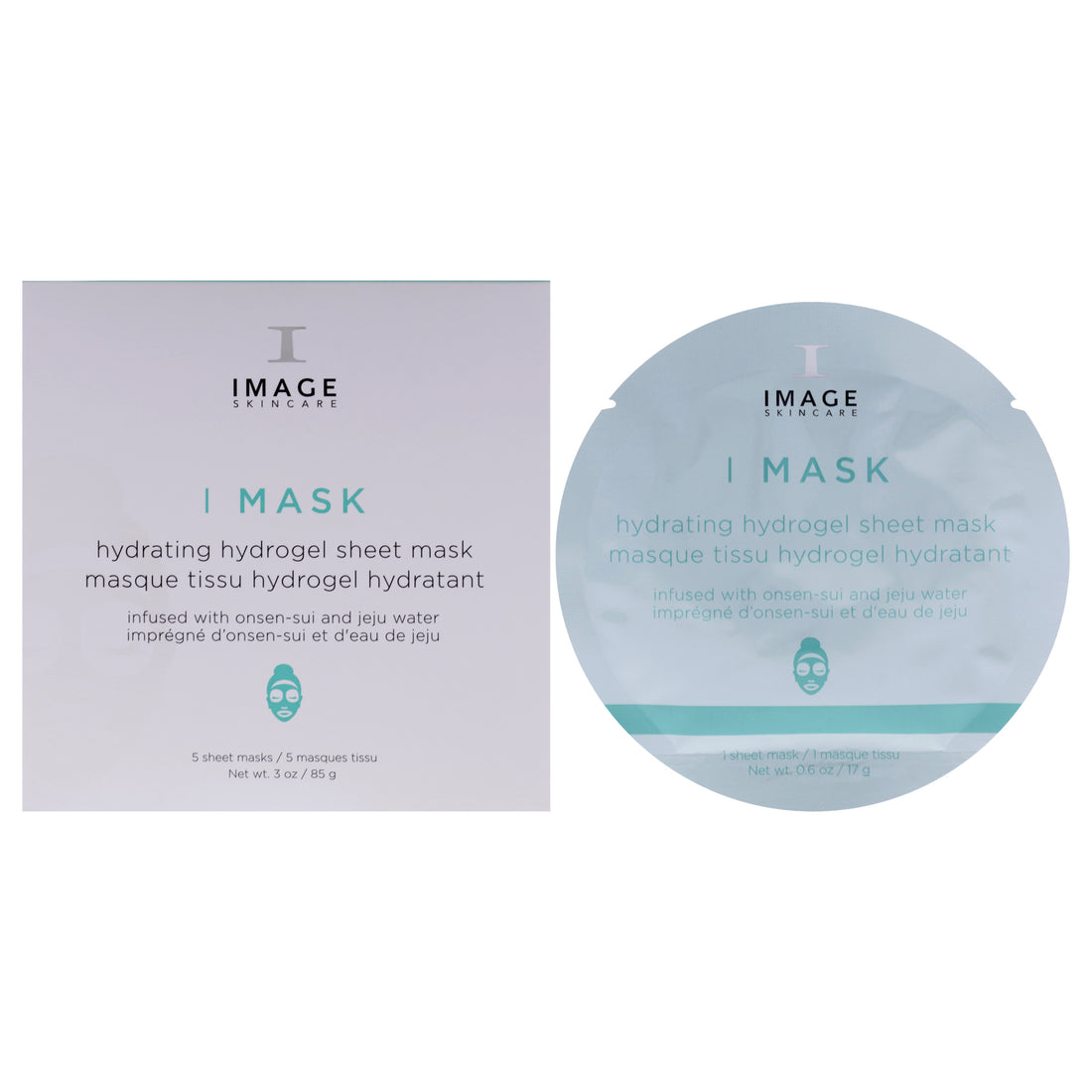 I Mask Anti-Aging Hydrogel Sheet Mask by Image for Unisex - 5 Pc Mask