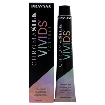 ChromaSilk Pastels Long Lasting Color- Blissful Blue by Pravana for Unisex - 3 oz Hair Color