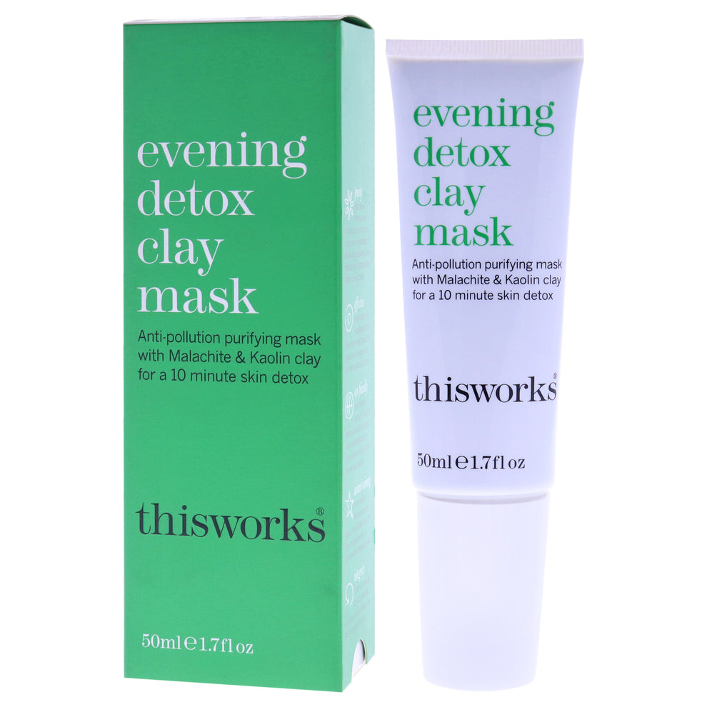 Evening Detox Clay Mask by ThisWorks for Unisex - 1.7 oz Mask – Style ...