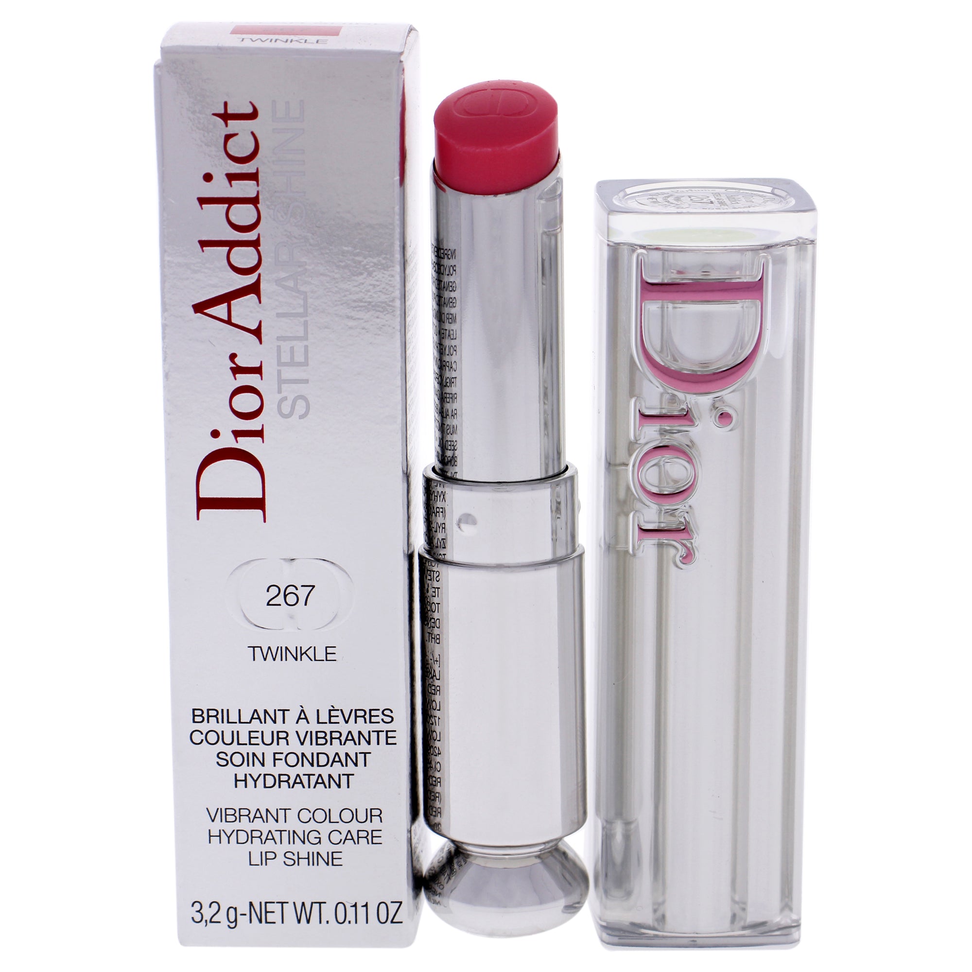 Dior Addict Stellar Shine Lipstick - 267 Twinkle by Christian Dior for Women 0.11 oz Lipstick