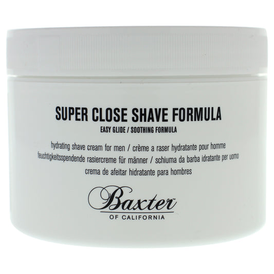 Super Close Shave Formula by Baxter Of California for Men - 8 oz Shave Cream