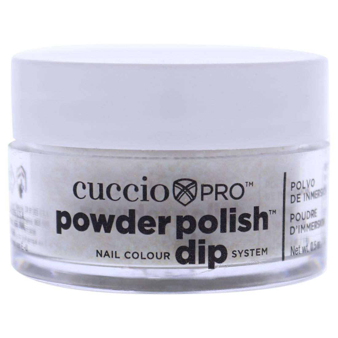 Cuccio Colour Pro Powder Polish Nail Colour Dip System - Gold Glitter