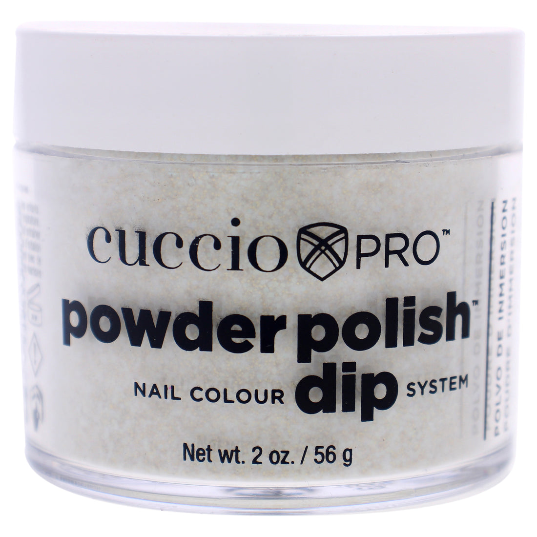 Cuccio Colour Pro Powder Polish Nail Colour Dip System - Gold Glitter