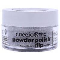 Pro Powder Polish Nail Colour Dip System - Silver with Rainbow Mica