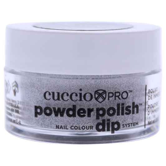 Pro Powder Polish Nail Colour Dip System - Silver with Rainbow Mica