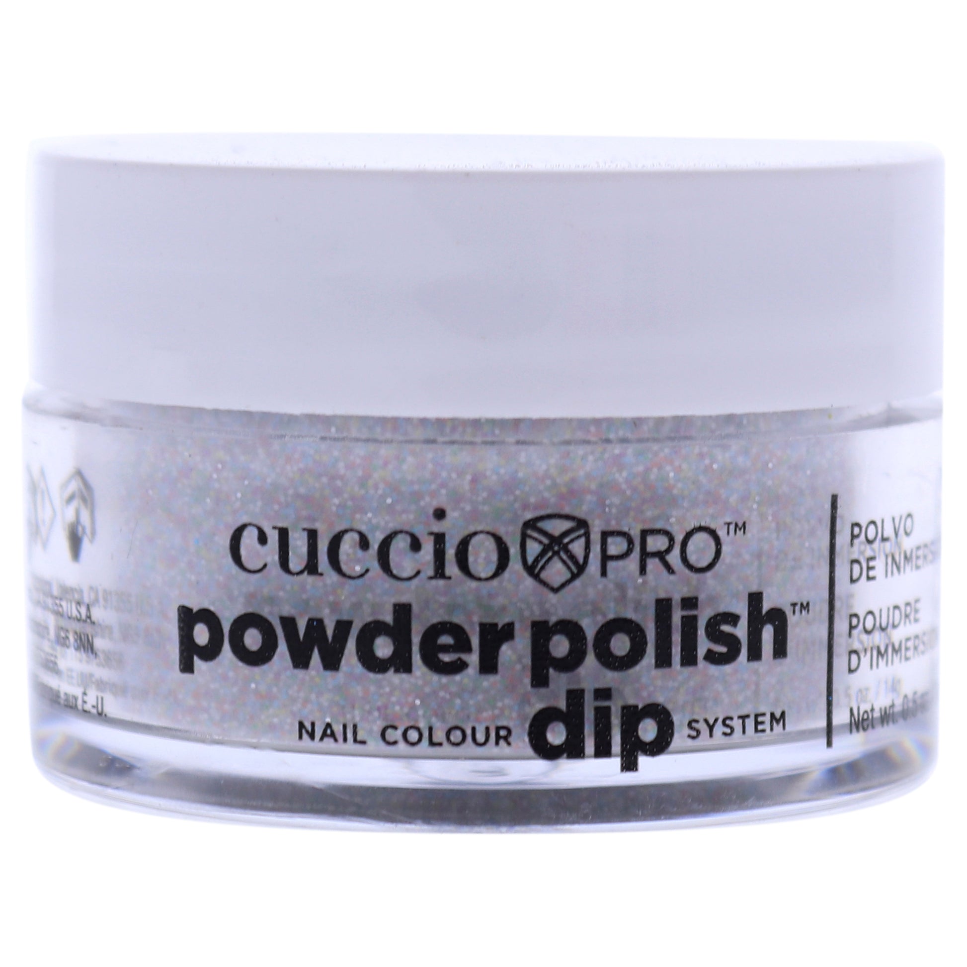 Cuccio Colour Pro Powder Polish Nail Colour Dip System - Multi Color Glitter