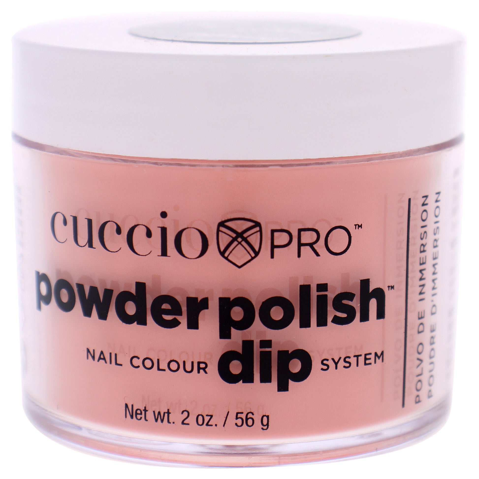 Cuccio Colour Pro Powder Polish Nail Colour Dip System - Peach