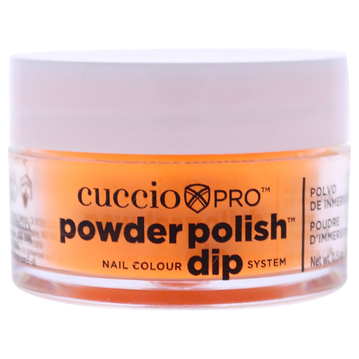 Cuccio Colour Pro Powder Polish Nail Colour Dip System - Neon Orange