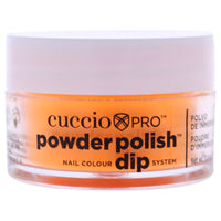 Cuccio Colour Pro Powder Polish Nail Colour Dip System - Neon Orange