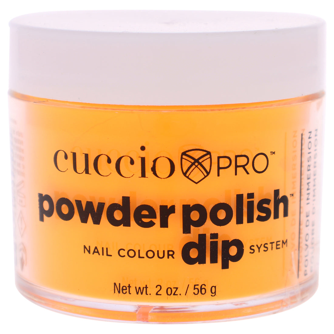 Cuccio Colour Pro Powder Polish Nail Colour Dip System - Neon Orange