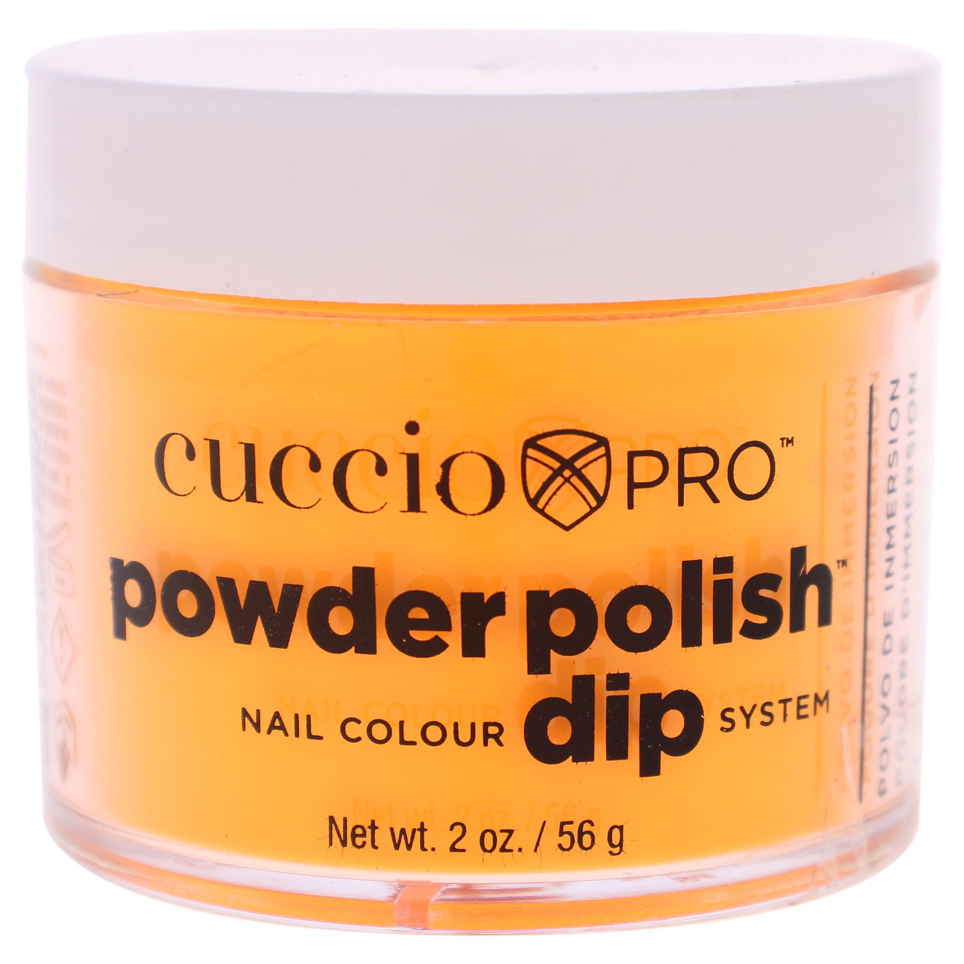 Cuccio Colour Pro Powder Polish Nail Colour Dip System - Neon Orange