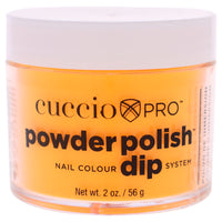 Cuccio Colour Pro Powder Polish Nail Colour Dip System - Neon Orange
