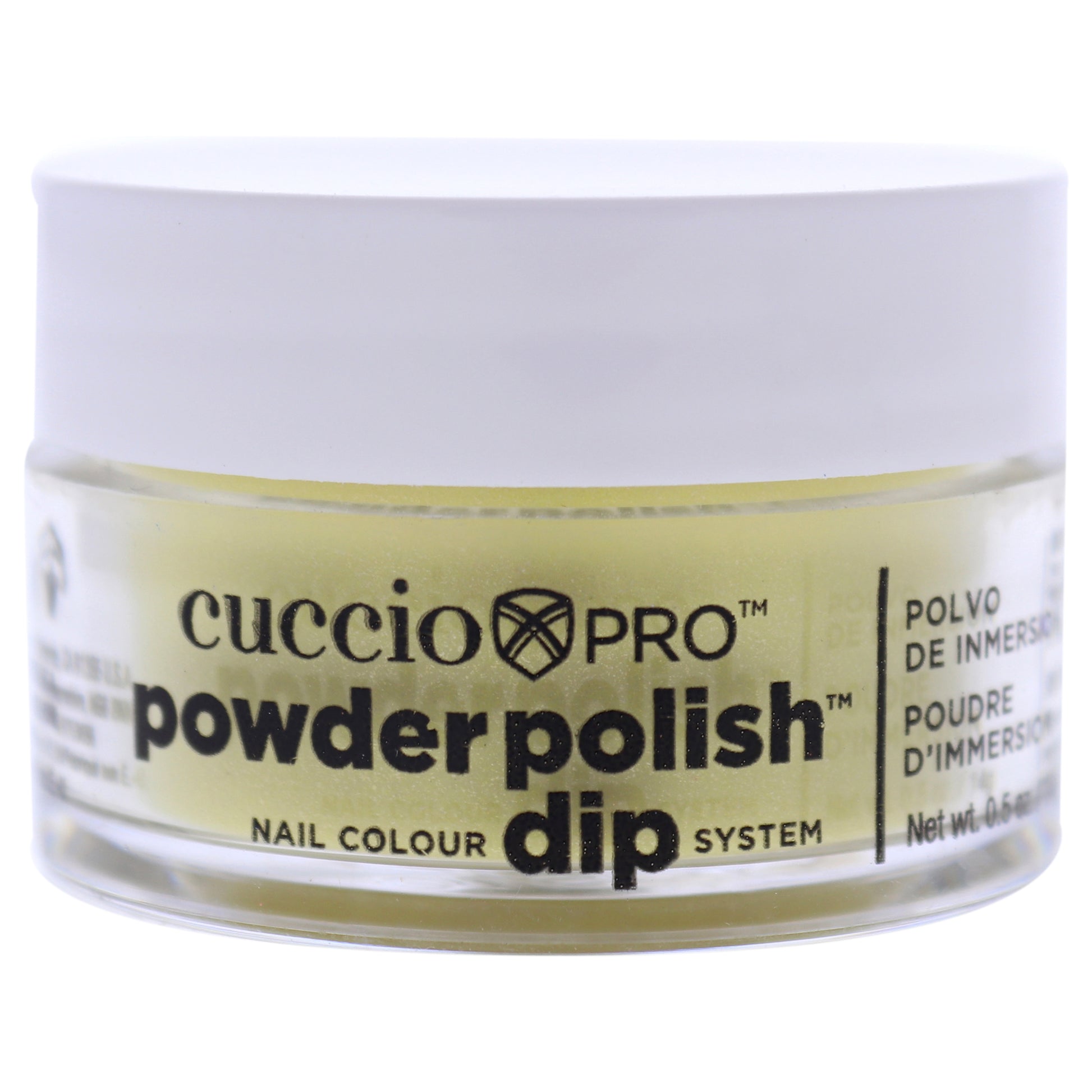 Pro Powder Polish Nail Colour Dip System - Sunshine Yellow with Mica