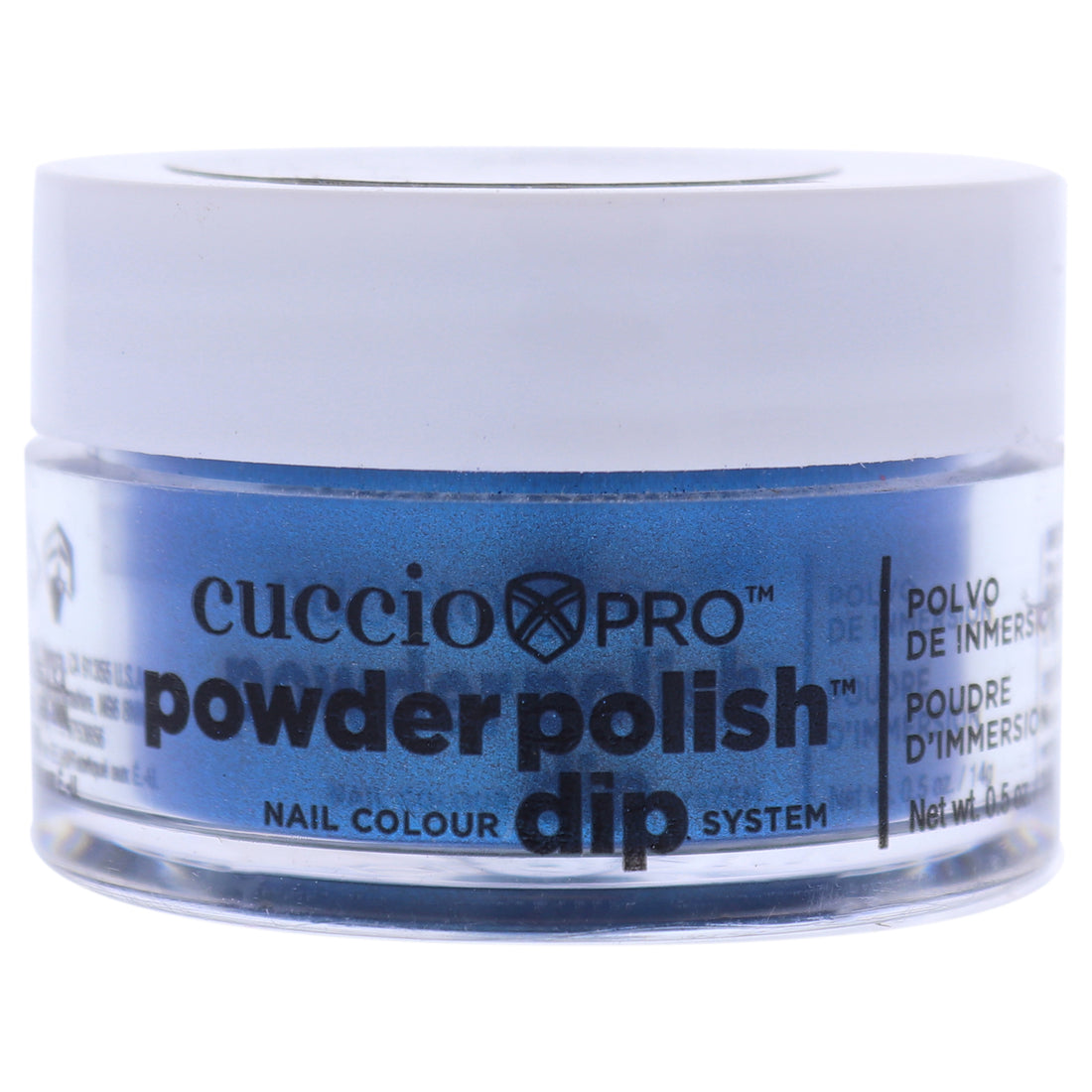 Pro Powder Polish Nail Colour Dip System - Deep Blue with Blue Mica