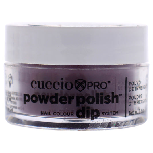 Pro Powder Polish Nail Colour Dip System - Plum with Black Undertones