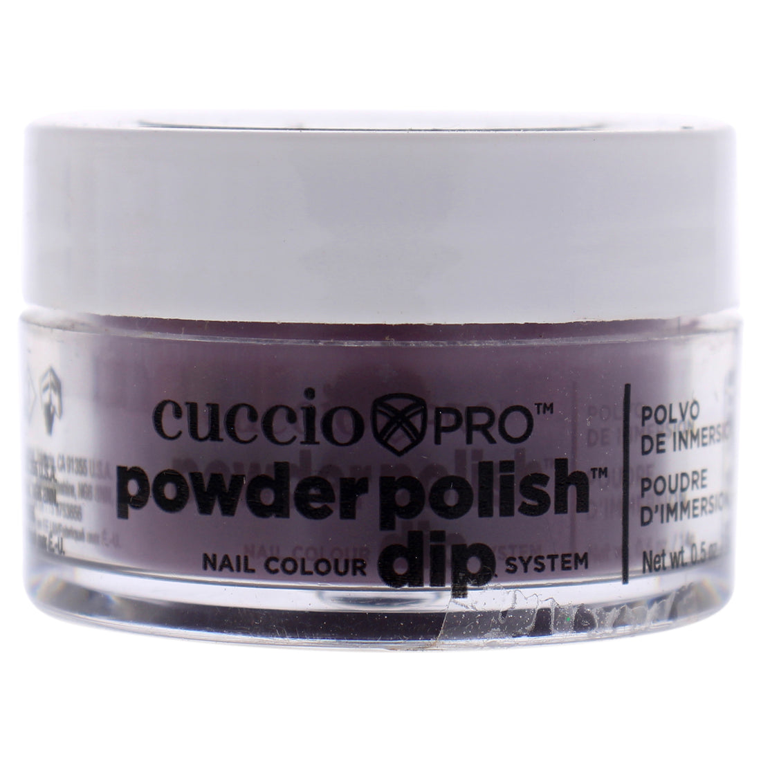 Pro Powder Polish Nail Colour Dip System - Plum with Black Undertones