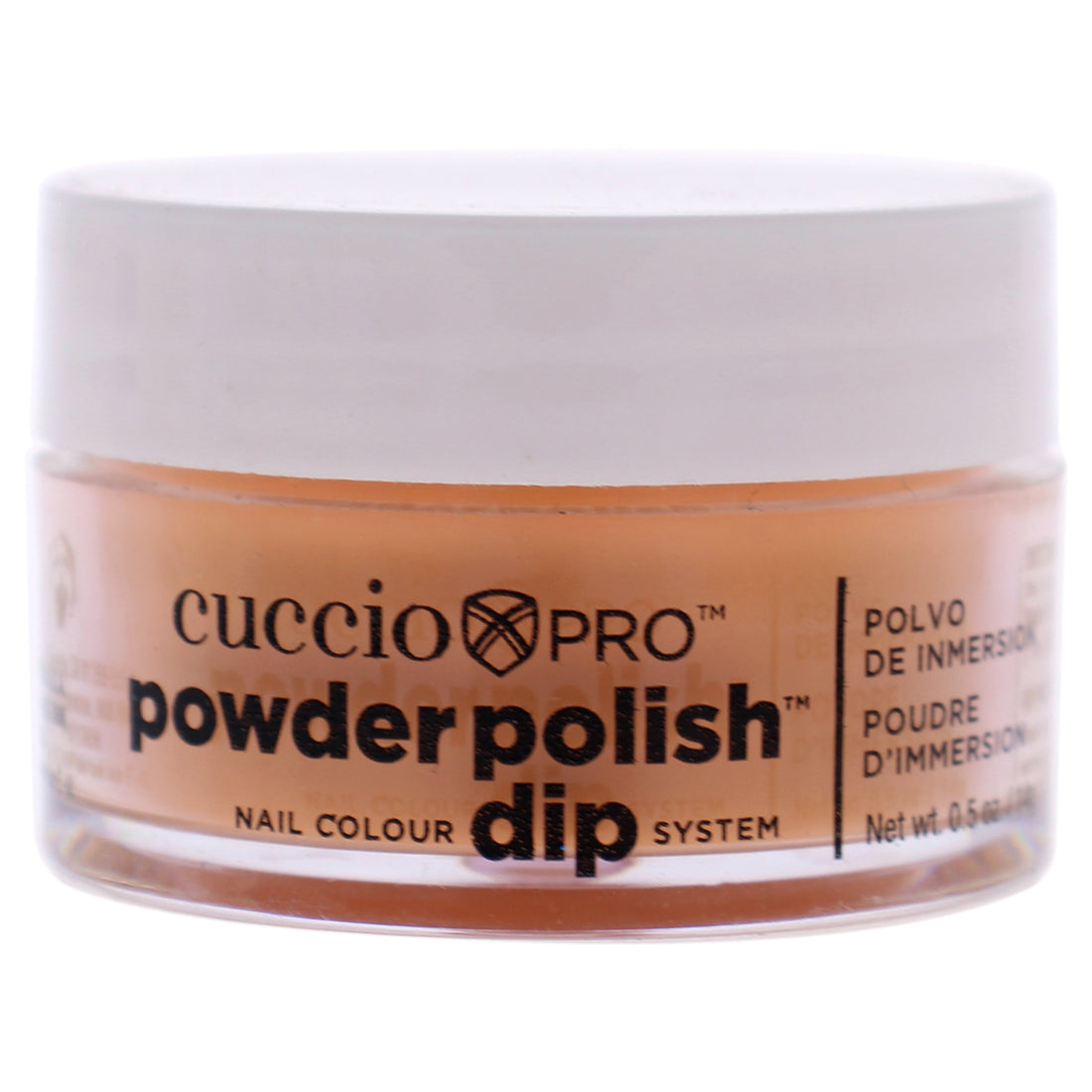 Cuccio Colour Pro Powder Polish Nail Colour Dip System - Carrot Orange