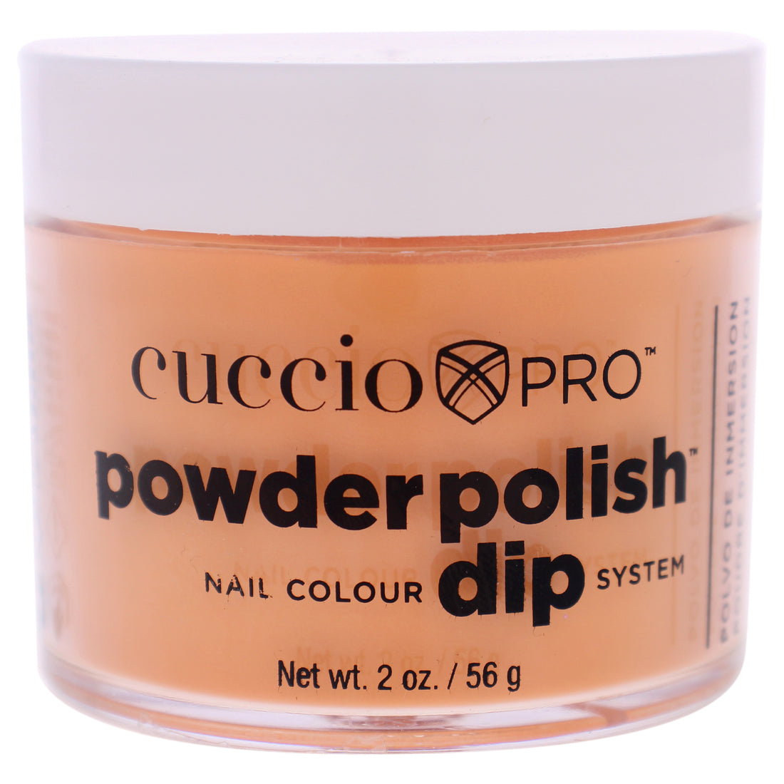 Cuccio Colour Pro Powder Polish Nail Colour Dip System - Carrot Orange
