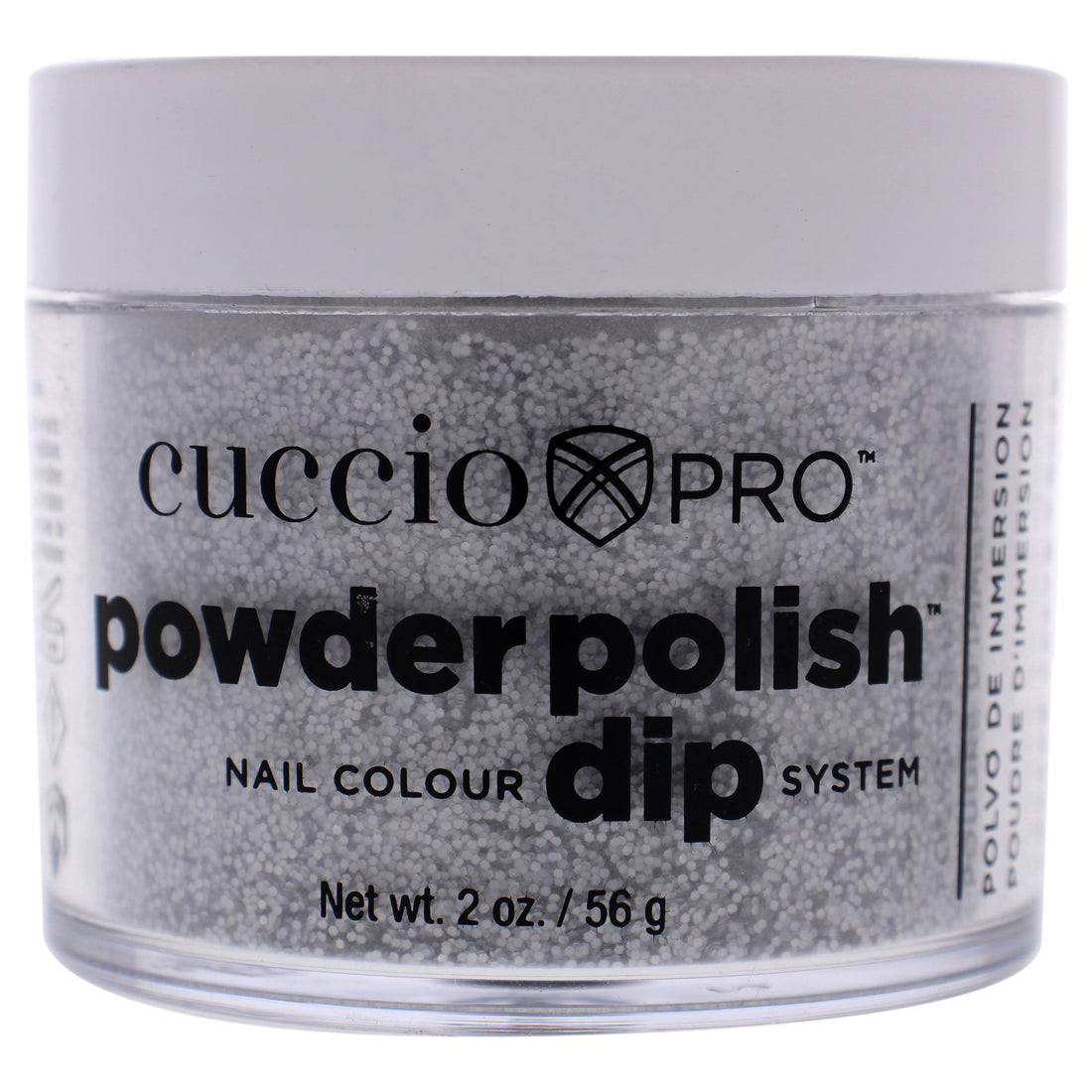 Pro Powder Polish Nail Colour Dip System - Deep Silver Glitter