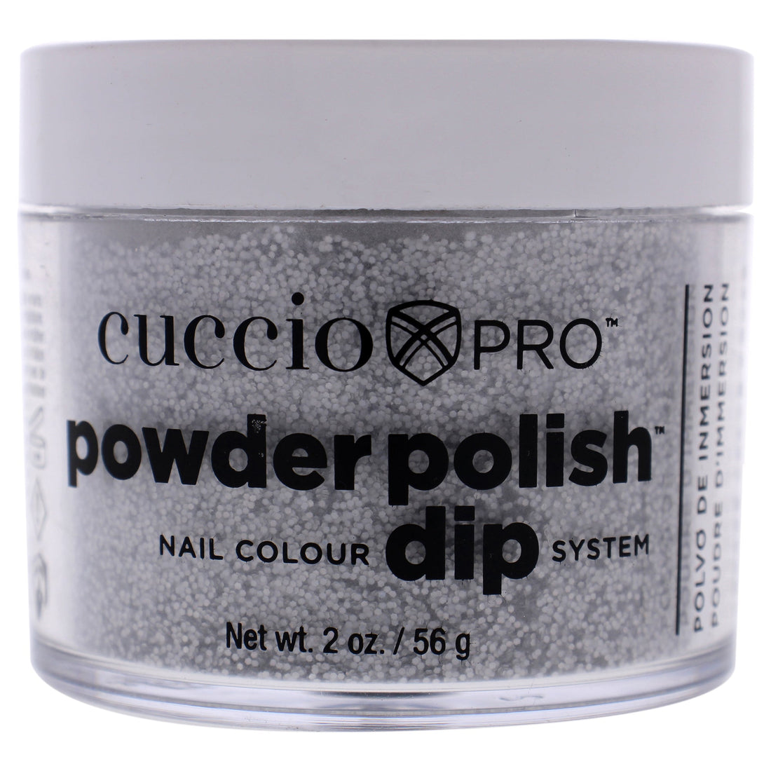 Pro Powder Polish Nail Colour Dip System - Deep Silver Glitter