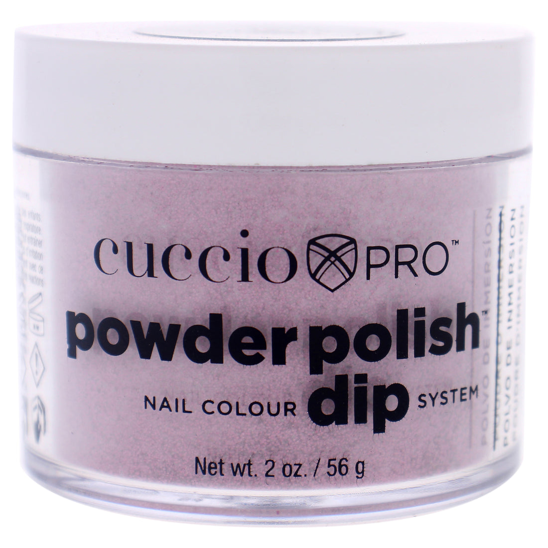 Cuccio Colour Pro Powder Polish Nail Colour Dip System - Barbie Pink Glitter
