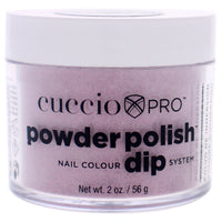 Cuccio Colour Pro Powder Polish Nail Colour Dip System - Barbie Pink Glitter