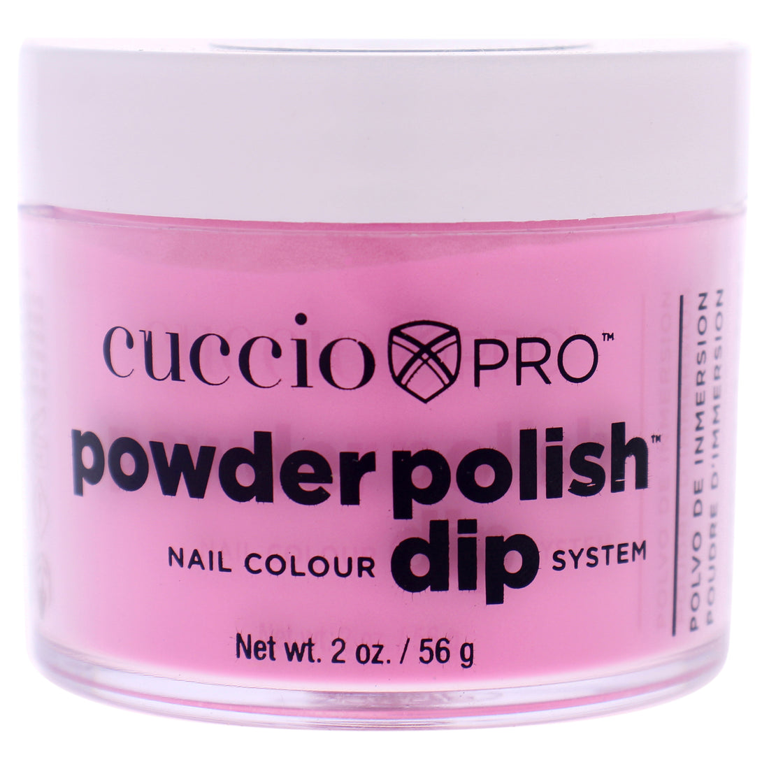 Cuccio Colour Pro Powder Polish Nail Colour Dip System - Bright Neon Pink