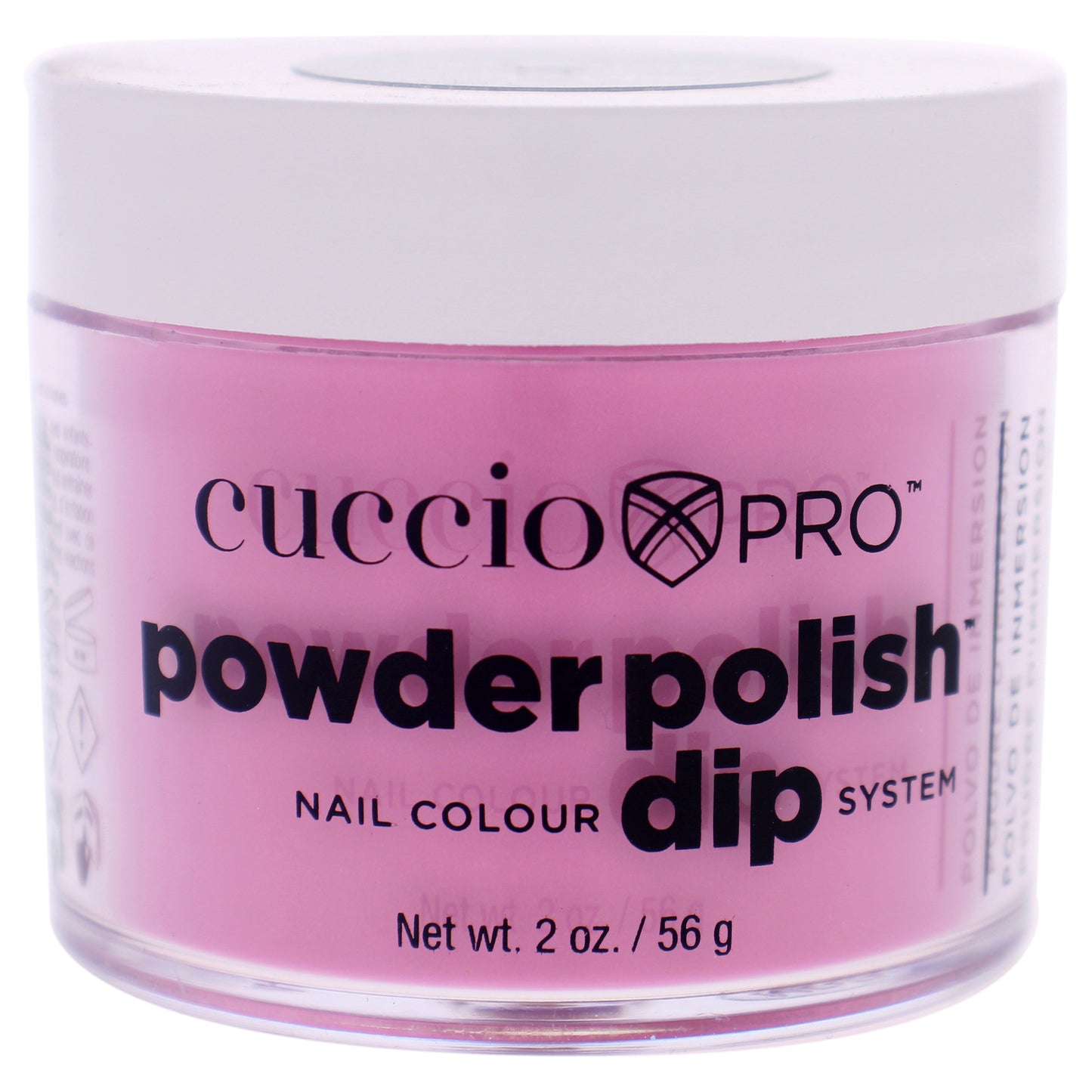 Cuccio Colour Pro Powder Polish Nail Colour Dip System - Bright Pink