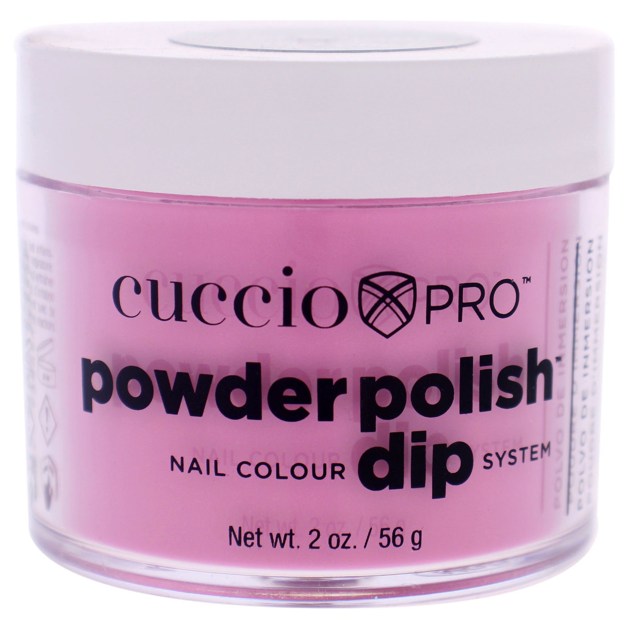 Pro Powder Polish Nail Colour Dip System - Bright Pink by Cuccio Colour for Women - 1.6 oz Nail Powder