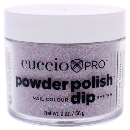 Pro Powder Polish Nail Colour Dip System - Deep Purple Glitter