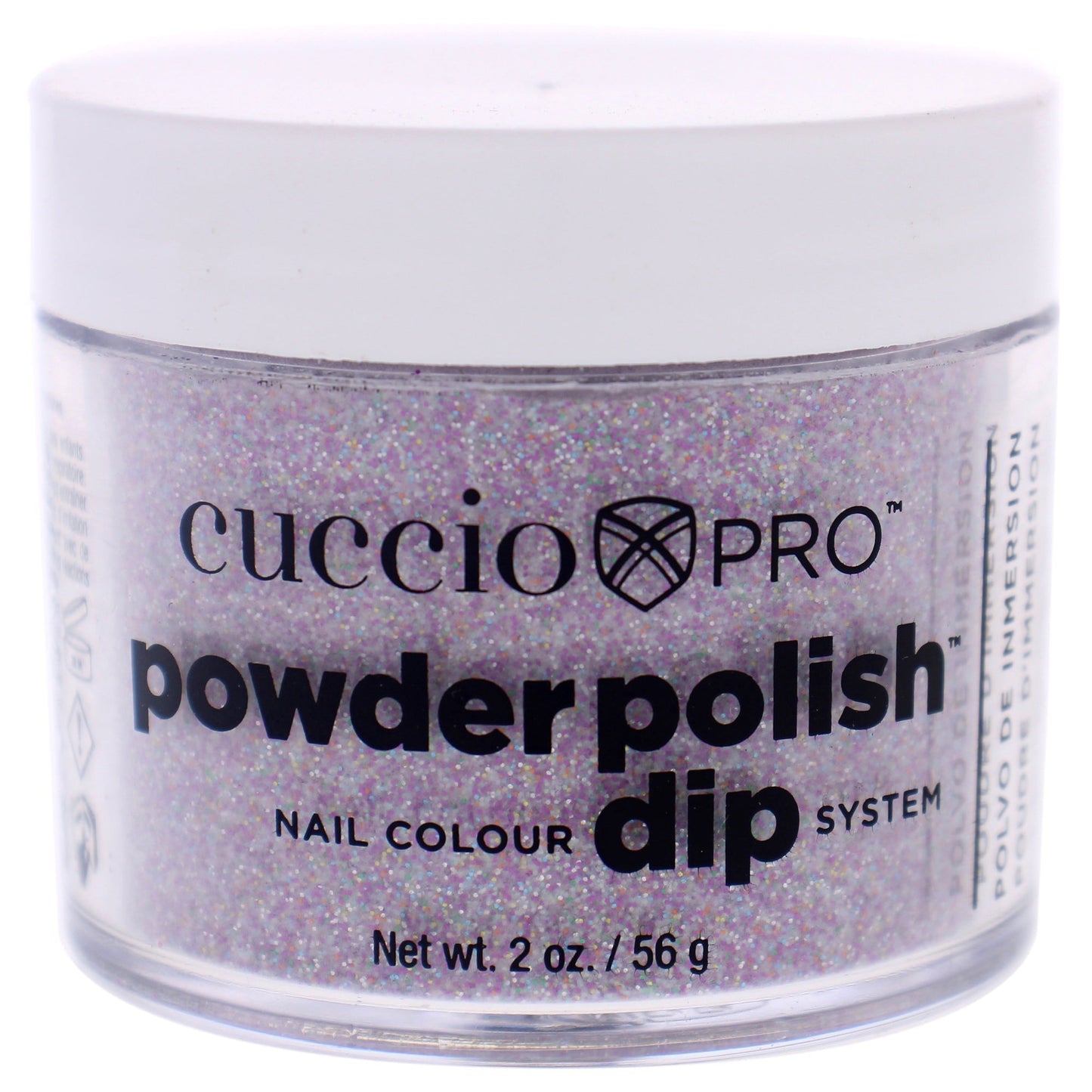 Pro Powder Polish Nail Colour Dip System - Deep Purple Glitter