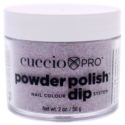 Pro Powder Polish Nail Colour Dip System - Deep Purple Glitter
