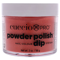 Pro Powder Polish Nail Colour Dip System - Orange With Gold Mica