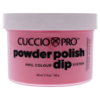 Cuccio Colour Pro Powder Polish Nail Colour Dip System - Passionate Pink