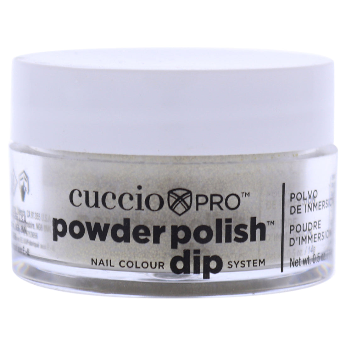 Pro Powder Polish Nail Colour Dip System - Rich Gold Glitter