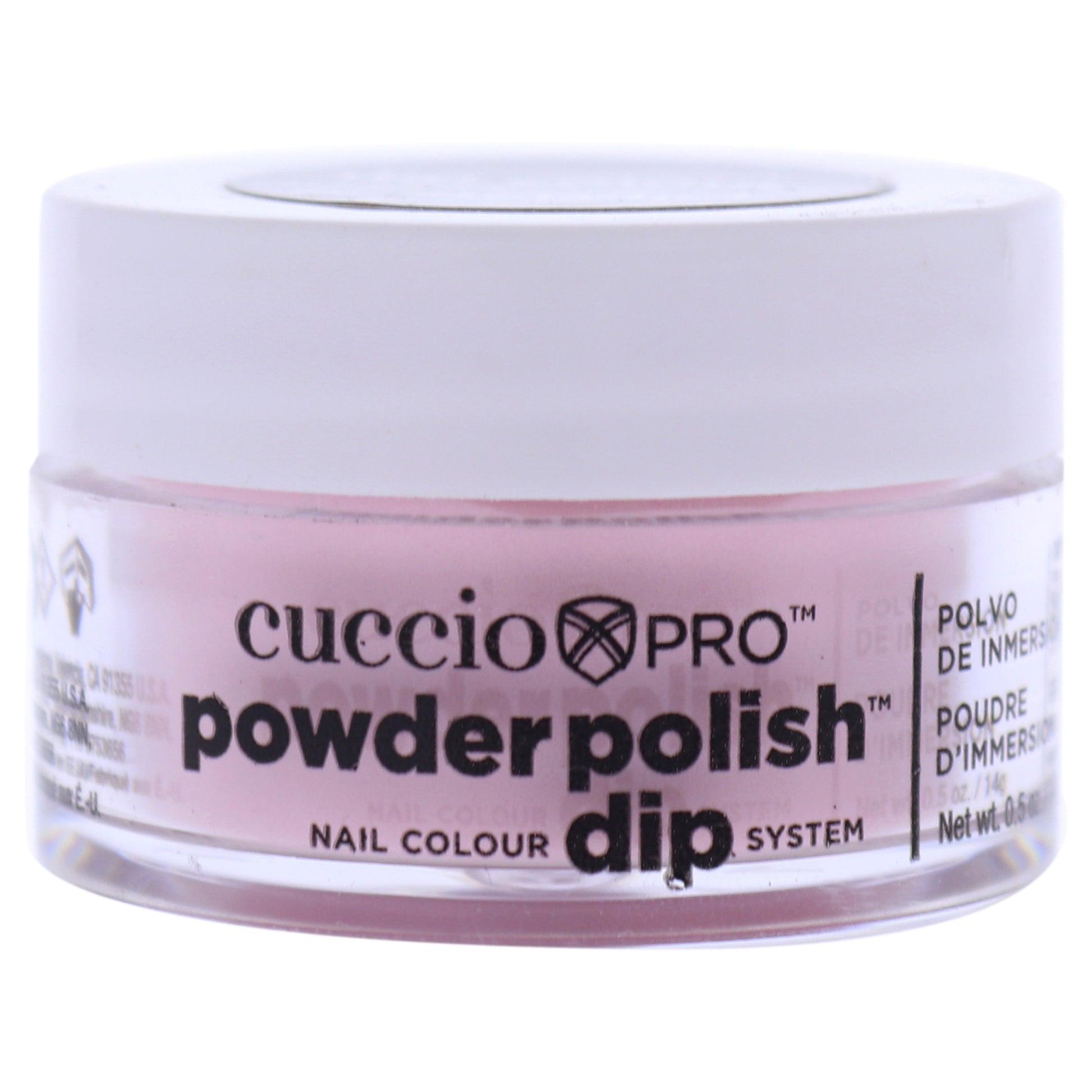 Cuccio Colour Pro Powder Polish Nail Colour Dip System - Rose Petal Pink