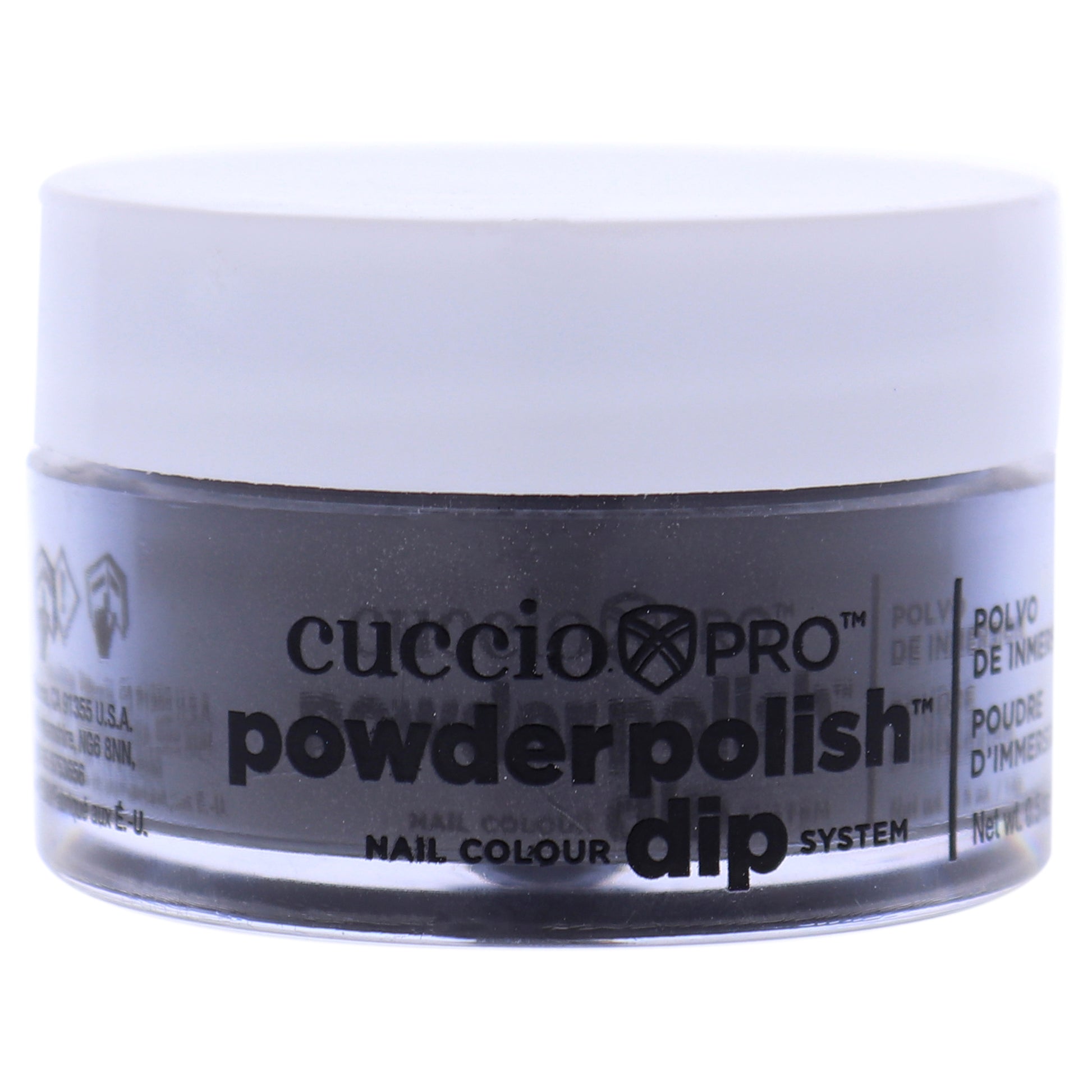 Cuccio Colour Pro Powder Polish Nail Colour Dip System - Silver With Grey Undertones