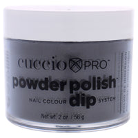 Cuccio Colour Pro Powder Polish Nail Colour Dip System - Silver With Grey Undertones