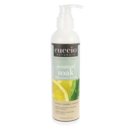 Scentual Soak - White Limetta and Aloe Vera