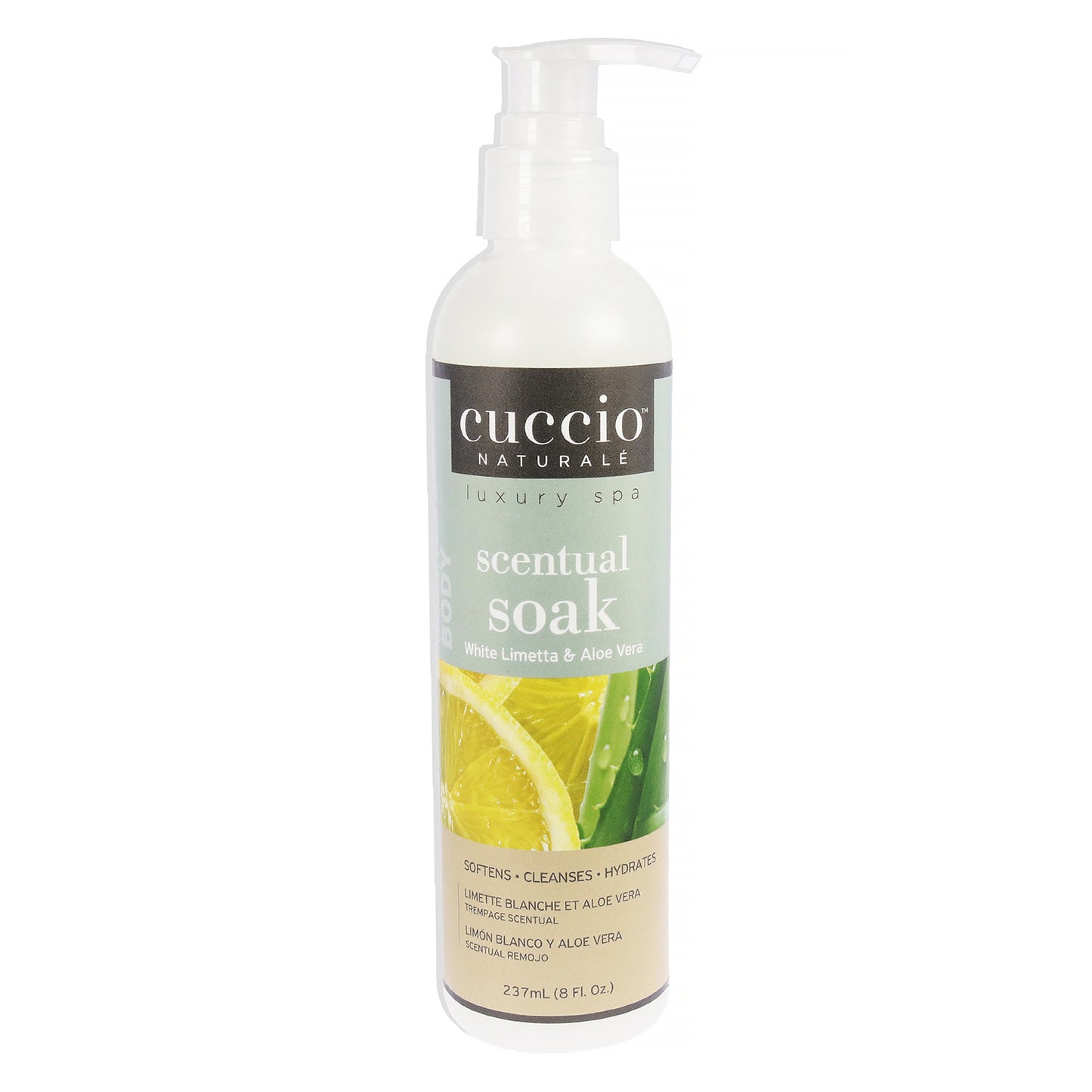 Scentual Soak - White Limetta and Aloe Vera