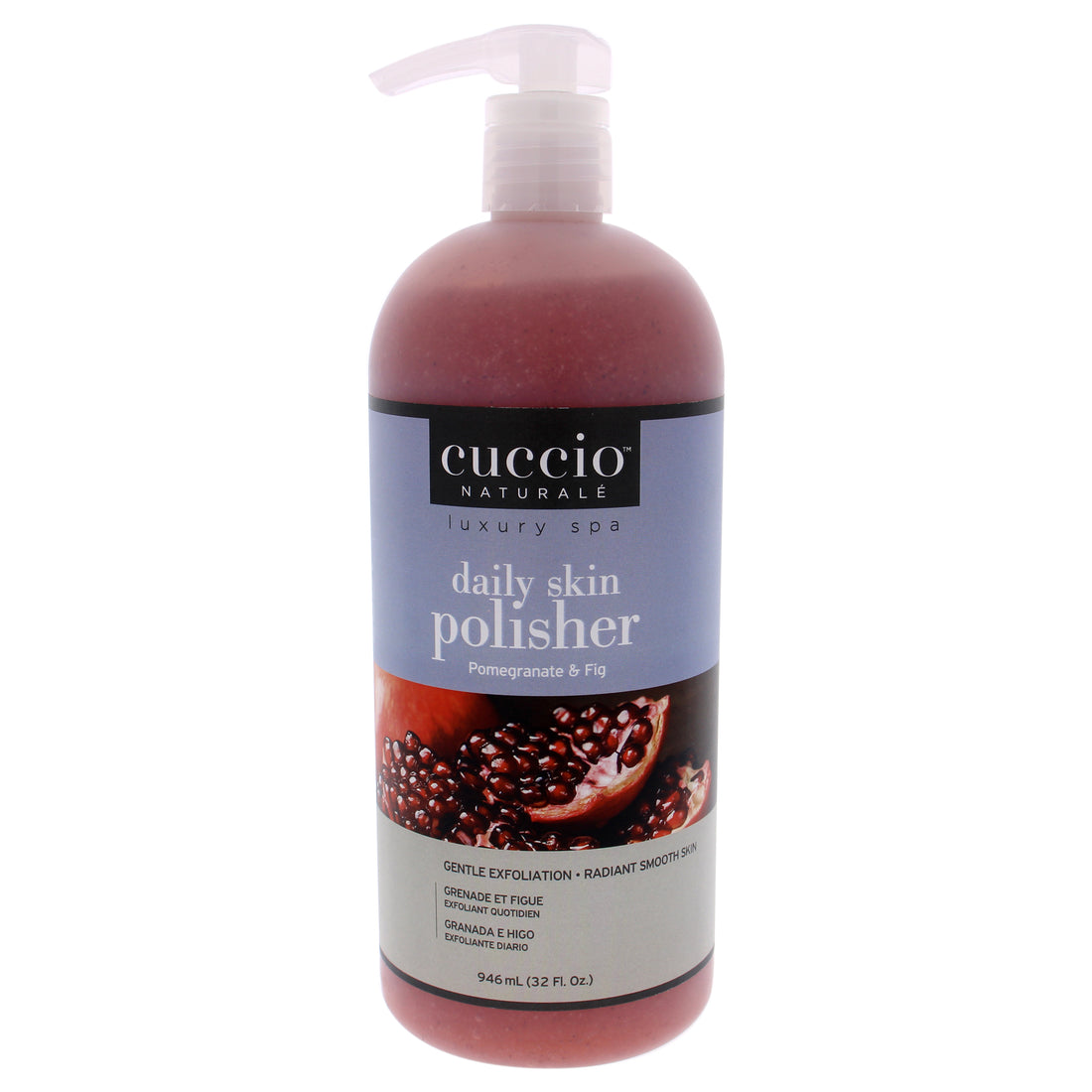 Cuccio Naturale Luxury Spa Daily Skin Polisher - Pomegranate and Fig
