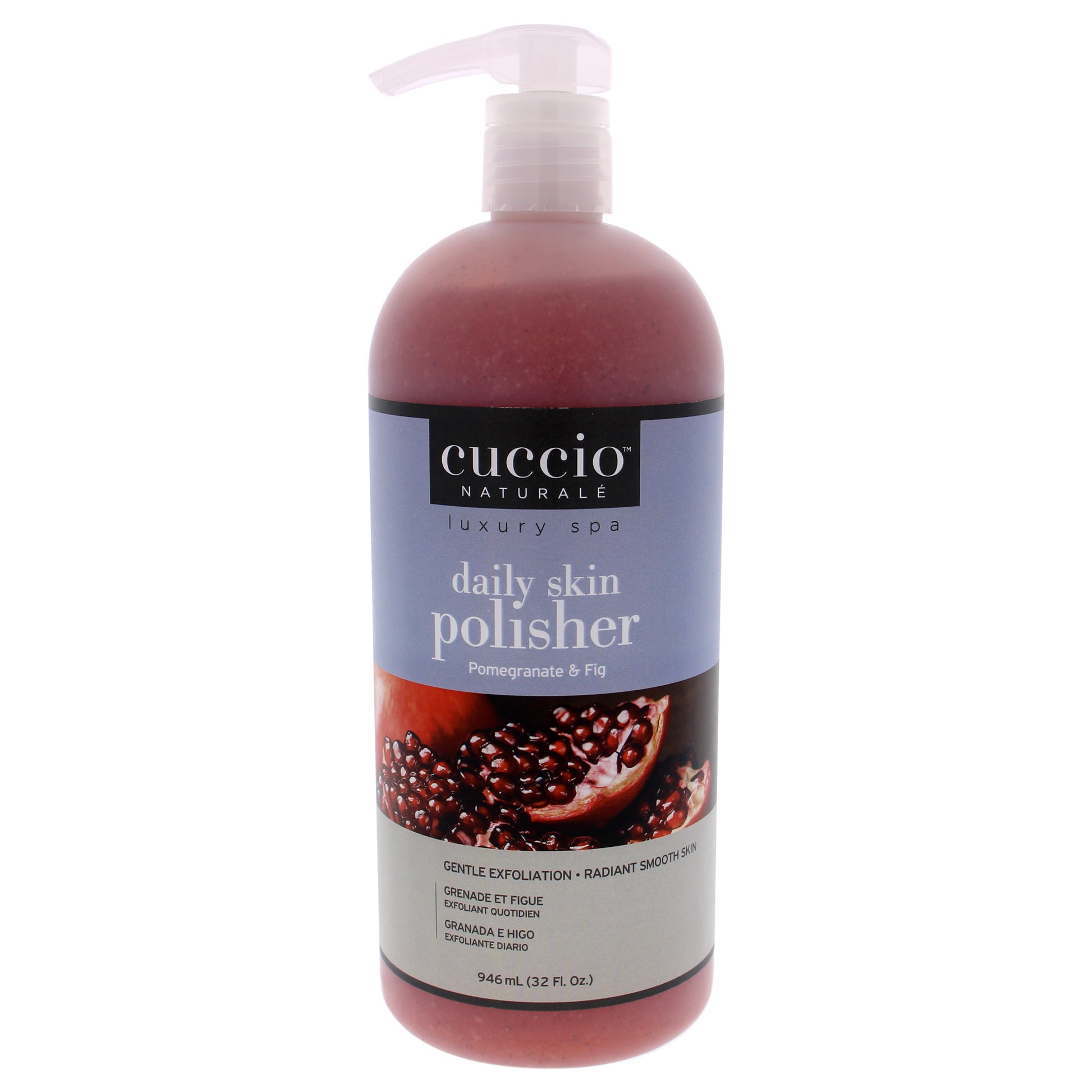 Cuccio Naturale Luxury Spa Daily Skin Polisher - Pomegranate and Fig