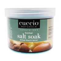 Luxury Spa Scentual Salt Soak - Artisan Shea and Vetiver