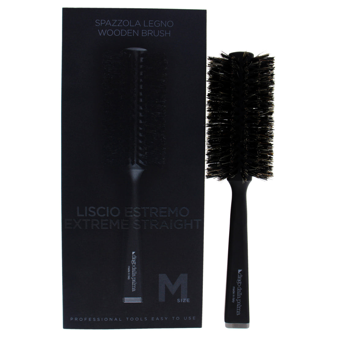 Wooden Brush Extreme Straight - Medium