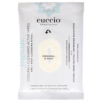 Yogahh Cooling Plus Cleansing Wipes