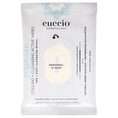 Yogahh Cooling Plus Cleansing Wipes