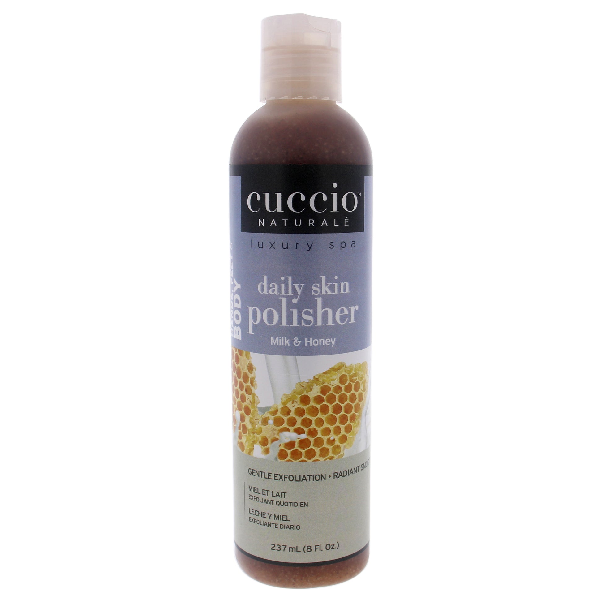 Cuccio Naturale Luxury Spa Daily Skin Polisher - Milk and Honey