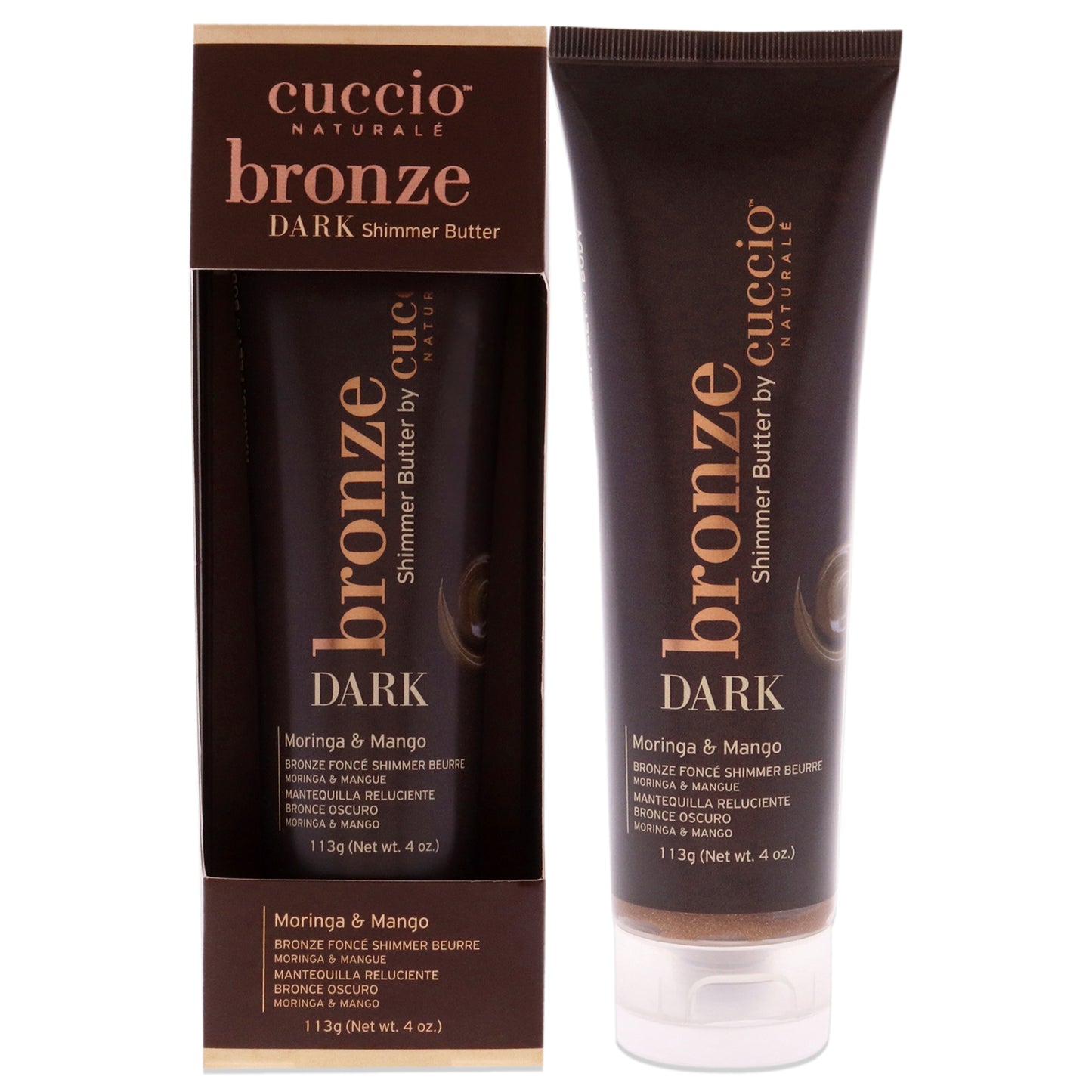 Bronze Dark Shimmer Butter - Moringa and Mango