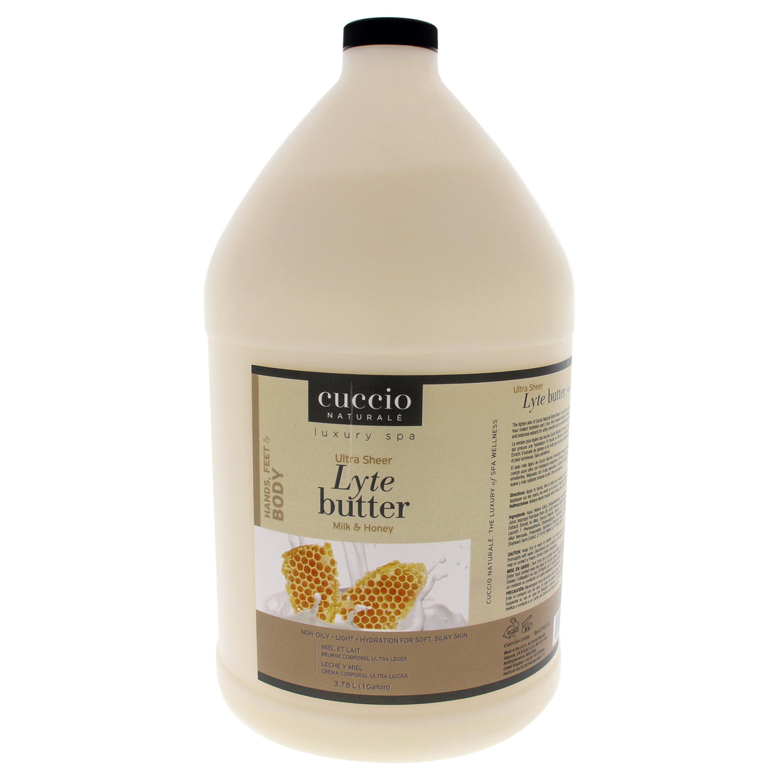 Cuccio Naturale Ultra Sheer Lyte Butter - Milk and Honey