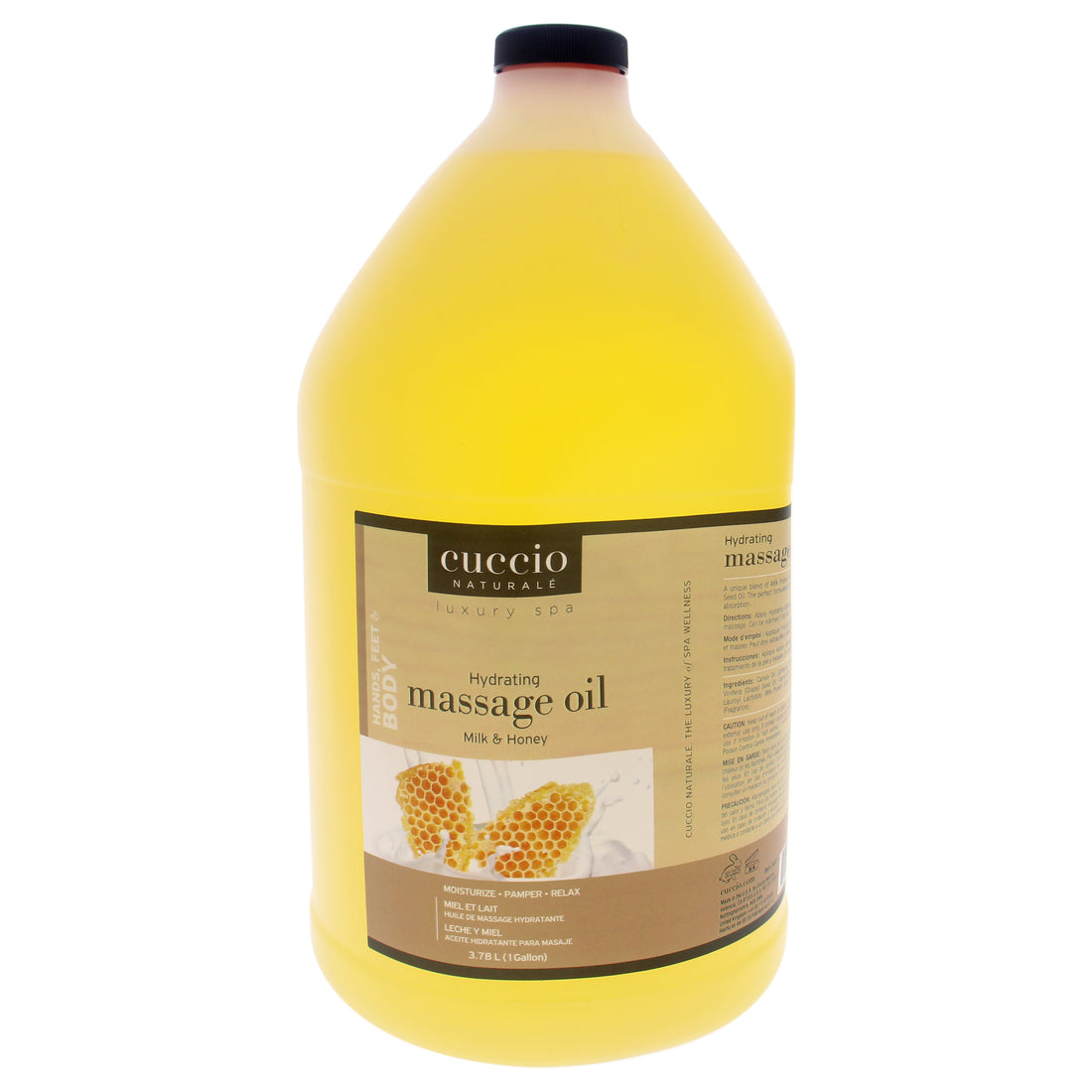 Luxury Spa Hydrating Massage Oil - Milk and Honey
